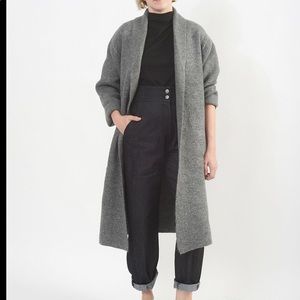 MEG by Meg Kinney Long Classic Grey Cardigan Duster